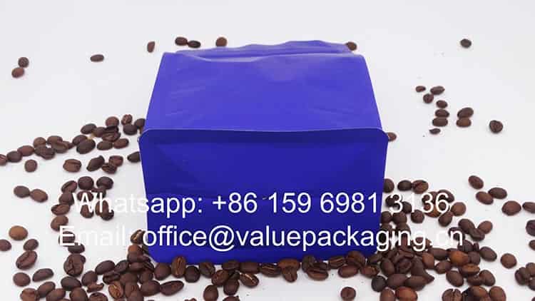 340 grams coffee beans zipper bag