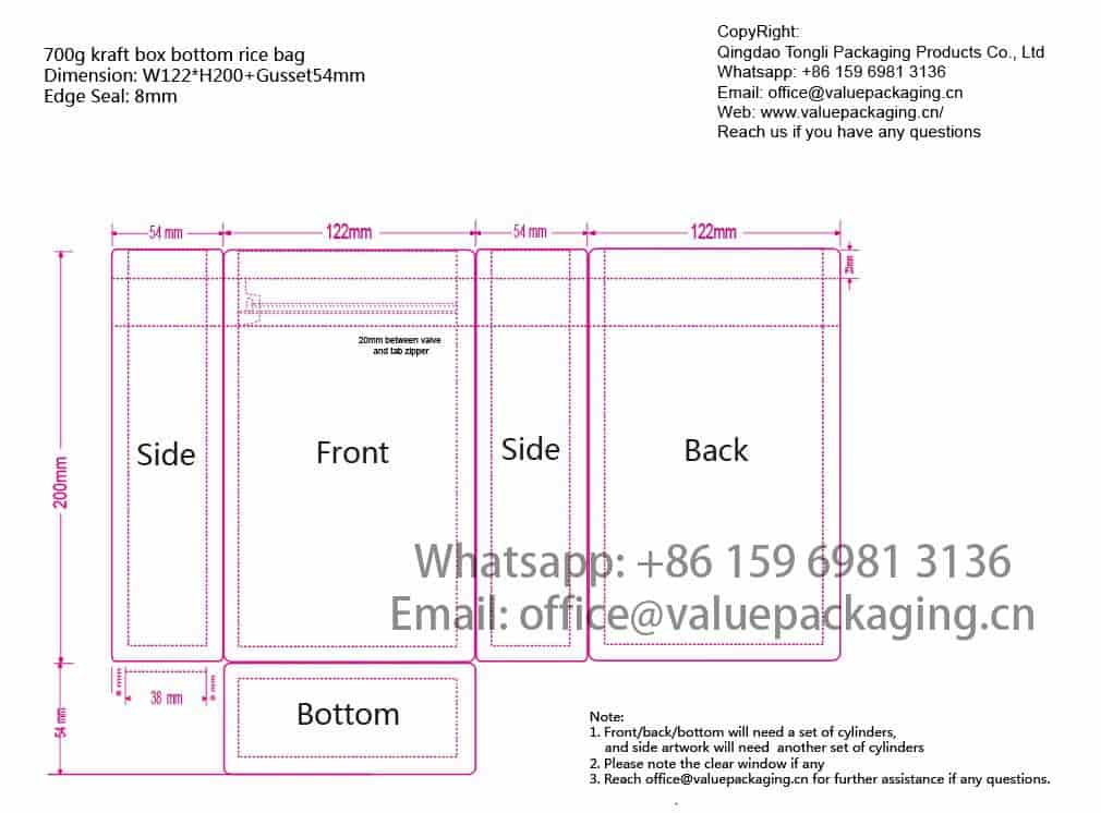 700g-rice-W122XH200Gusset54Flat-Bottom-Artwork-Design-Template