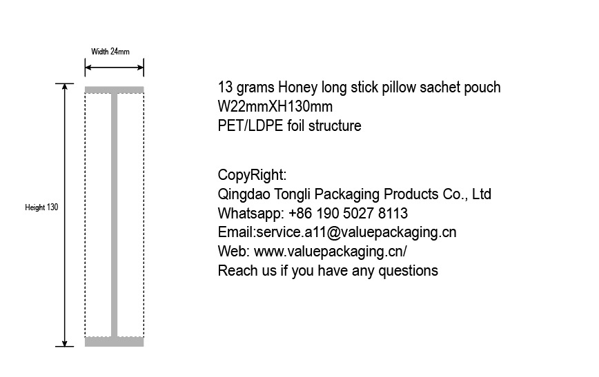 13-grams-honey-long-stick-pillow-sachet-pouch-dimension-test