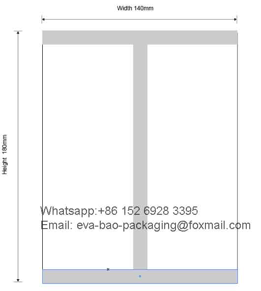 Package-effect of 150g milk powder pouch