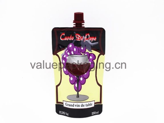 250ml-spout-doypack-for-red-wine