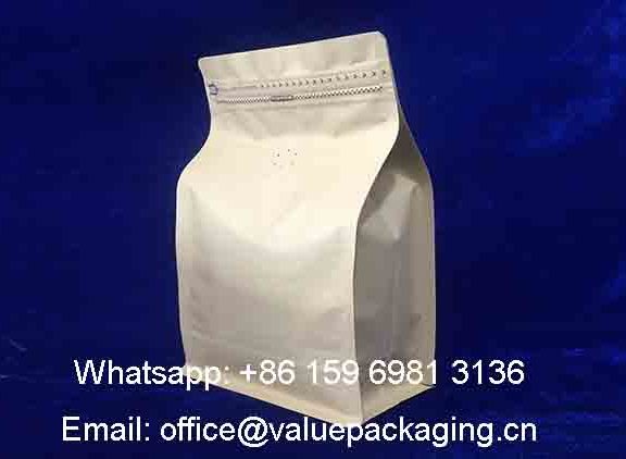 1 lb cellophane paper biodegradable coffee sachet