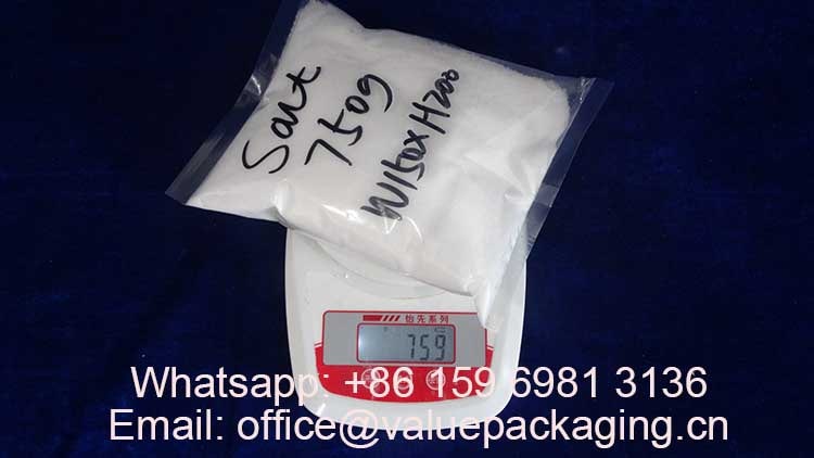 weighing 750-gr-fine-salt-pillow-sachet-pouch