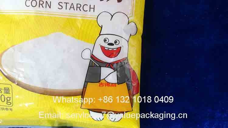 180 grams corn starch poly sachet pouch