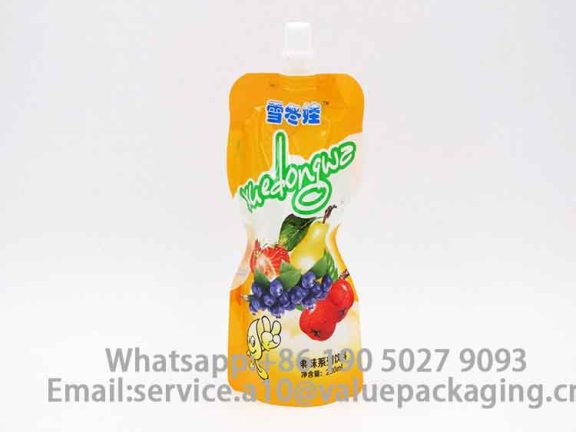 010-250ml-hourglass-plastic-spout-juice-bag